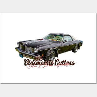 1975 Oldsmobile Cutlass Salon 2 Door Hardtop Posters and Art